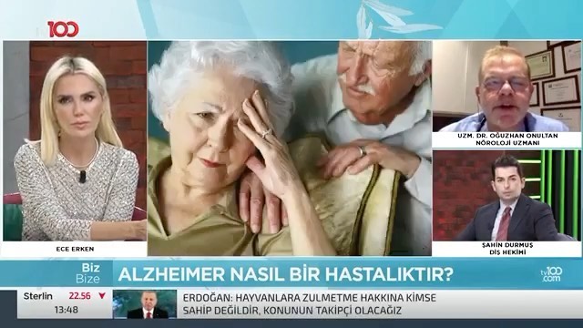 Alzheimer hakkında merak edilenleri tv100’de yayınlanan Biz Bize programında anlattım. #sağlık #alzheimer #uyku #demans #nöroloji #nörolog #nörolojiuzmanı #oğuzhanonultan #uykubozuklukları #migren #başağrısı